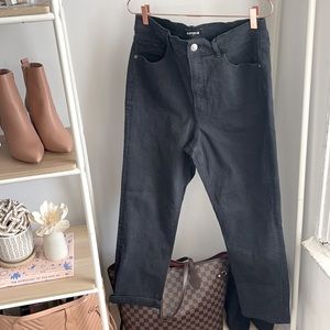 Express Jeans Super High Rise Mom Jean - 12R